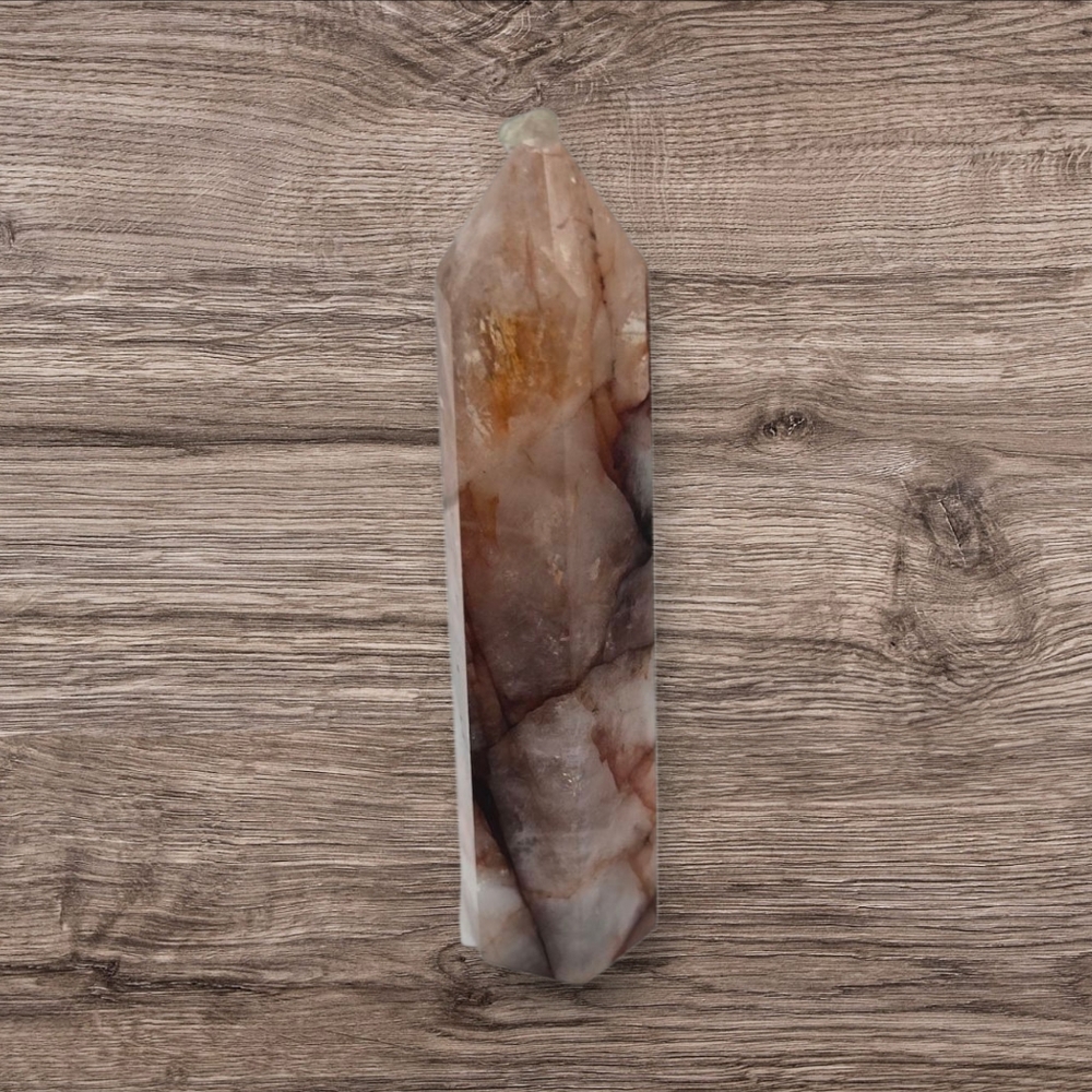 Fire Quartz Point - Picture 2 of 2